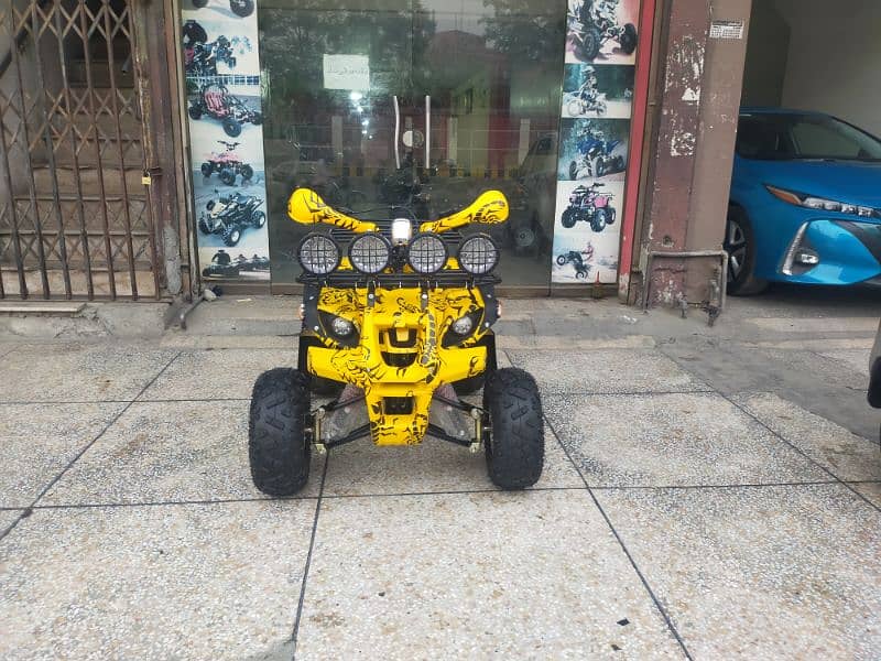 125cc Sports Hunter Jeep Atv Quad Bikes Delivery In All Pakistan 3