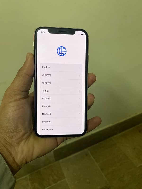 IPHONE X 256 GB PTA APPROVED 2