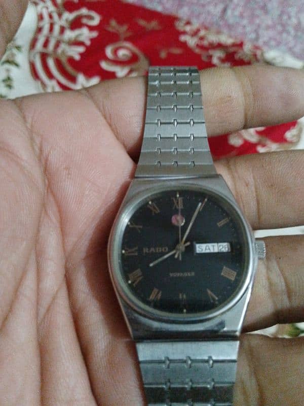 I sell 100% original Rado voyager watch 1