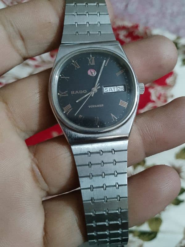 I sell 100% original Rado voyager watch 4