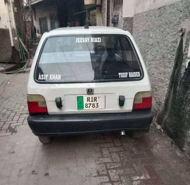 Suzuki Mehran VXR 1992 urgent sale 2