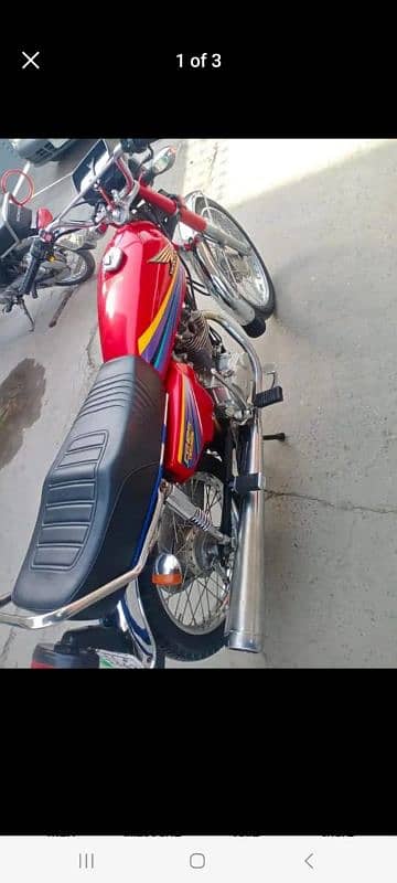 Honda Bike 125 CG urgent/03204968561 for sale model 2009 1