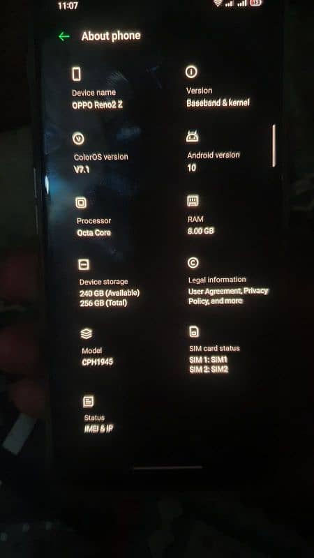 Oppo Reno 2z 10/10 8/256 Gb 6