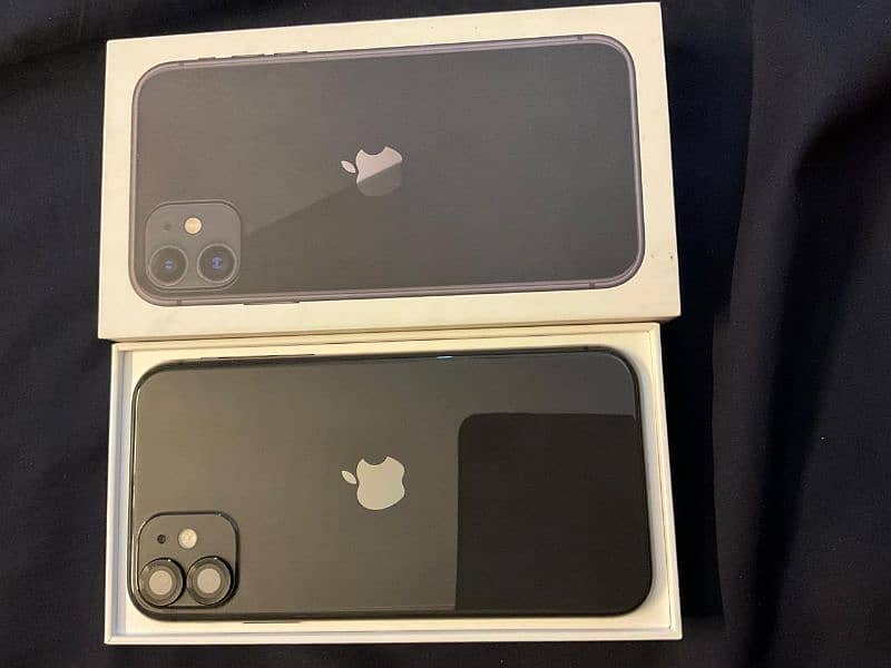 iPhone 11 128 approved (both sims) with box 9