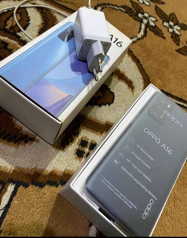 OPPO A16 FOR SALE 4/64.10/10 LUSH CONDITION. LOCATION WAH CANTT 2