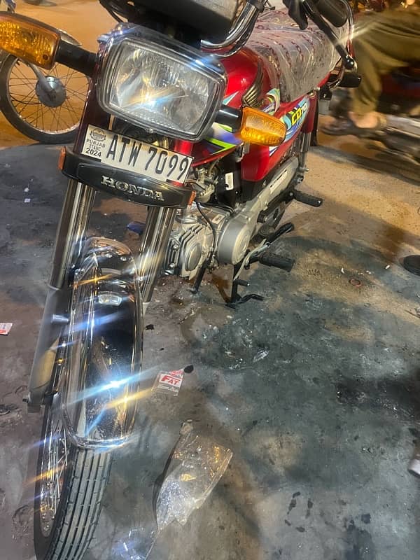 honda cd 70 almost new 6