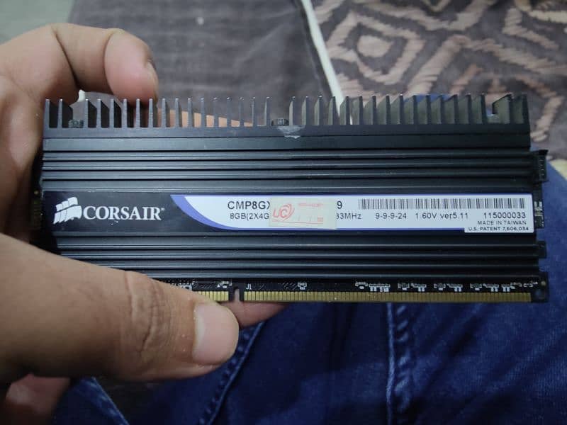 Corsair 2 4gb RAM Gaming Ram 1