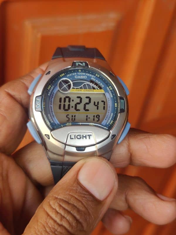 New Casio Tide Graph Original Dual Time 5Time Alarm watch Sale 0