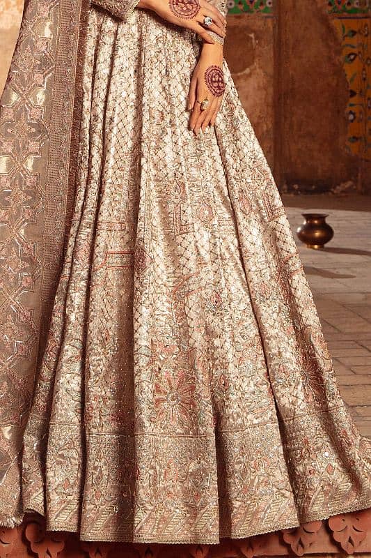 Bridal lehenga cholli 1