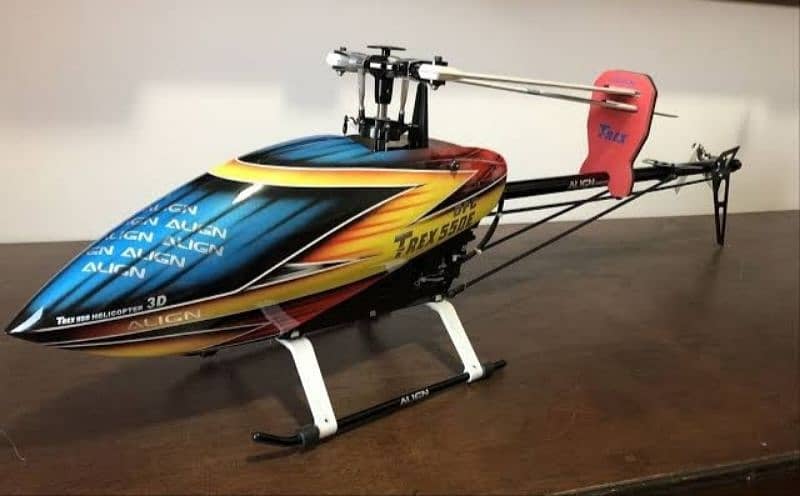 Align T-REX 550E DFC Super Combo Helicopter Kit 2