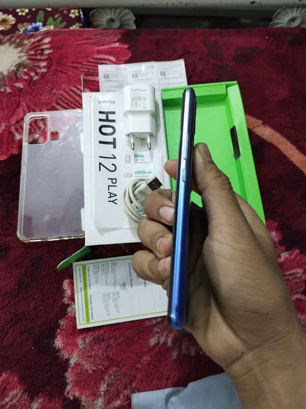 INFINIX HOT 12 PLAY full box 2