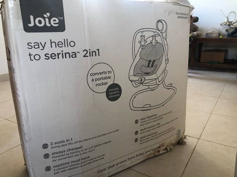 Joie baby bouncer and swing 4