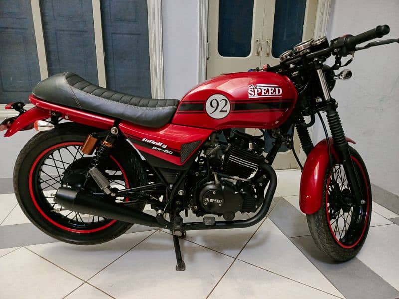 hi speed cafe racer 150 3