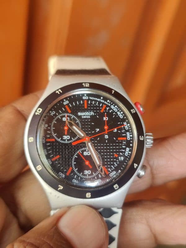 Swatch Irony Chronograph Swiss made Original Watch for sale 0