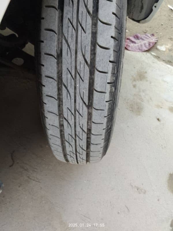 Bridgestone used  tires 145-80-13 0