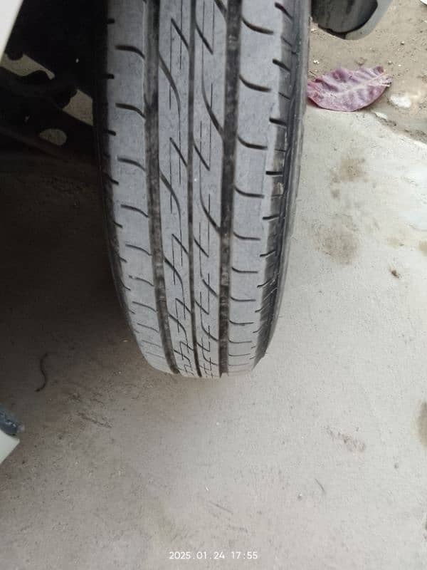 Bridgestone used  tires 145-80-13 3