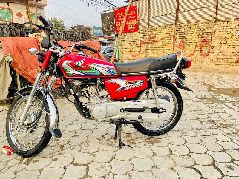 Honda CG125 For Sale Red Color 0