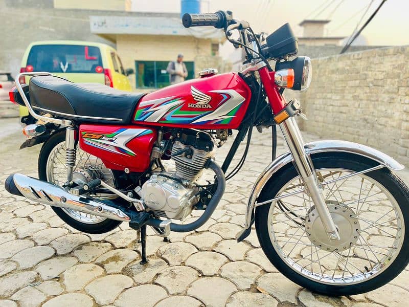 Honda CG125 For Sale Red Color 1