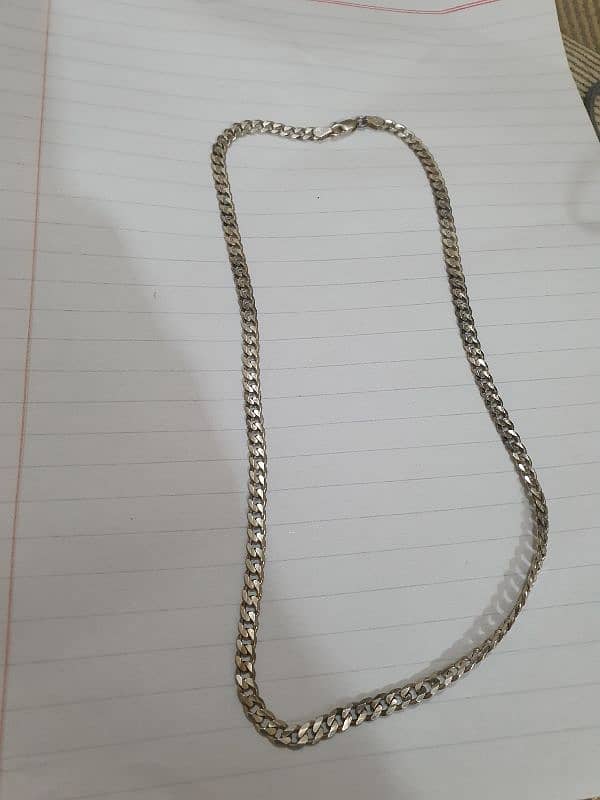 Man Silver Neck Chain & Feroza Pather 2