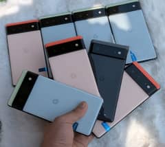 Google pixel 6, pixel 6a, pixel 6 Pro 128GB Fresh Waterpack Stock