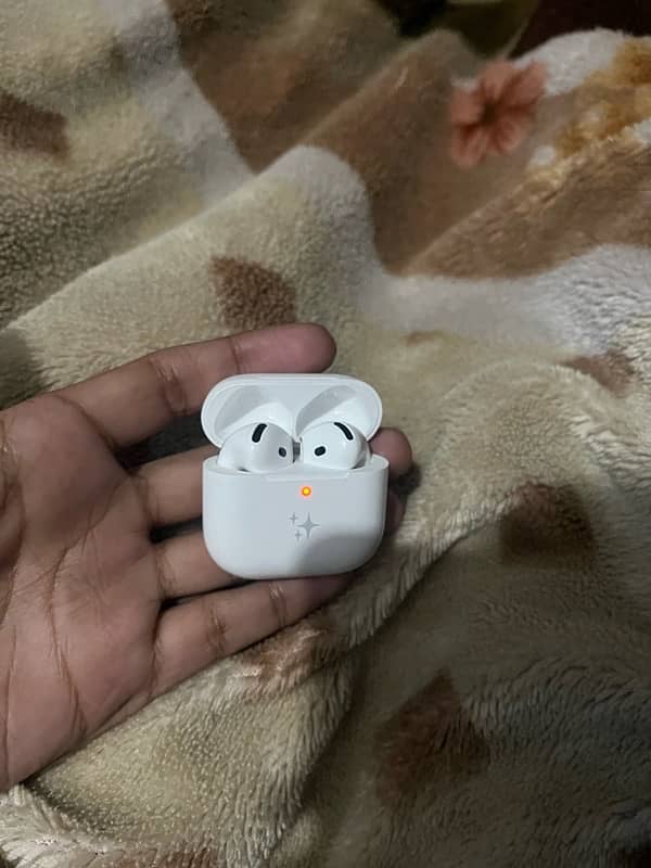 Airpods 4 With Personalised Stars on it 2