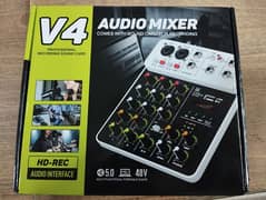 Audio Mixer V4 Box Packed