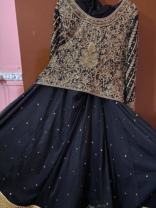 stylish embroided lehenga 0