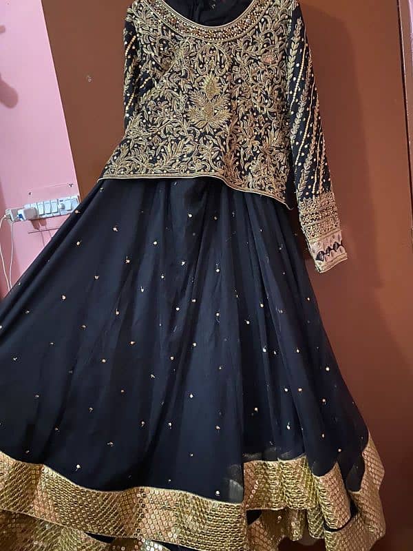 stylish embroided lehenga 1