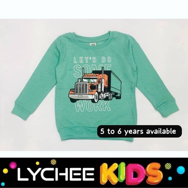 *Hellow WinterNew branded Kids Printed sweatshirt by Lychee Kids 2