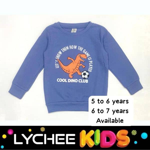 *Hellow WinterNew branded Kids Printed sweatshirt by Lychee Kids 3