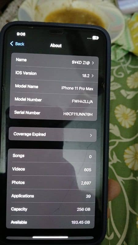 Apple iPhone 11 Pro Max (256 GB) non-PTA "Factory Unlock" nonwaterpack 5