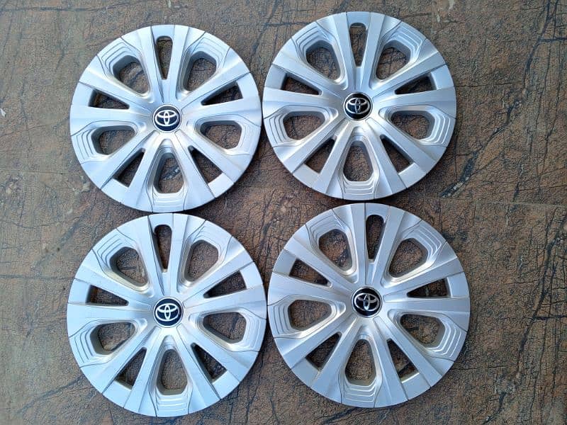 Prius 2020 21 22 Model 15 Size Original Japane Wheel Covers FRESH Set 0