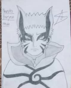 Naruto sketch drawing in only RS 299