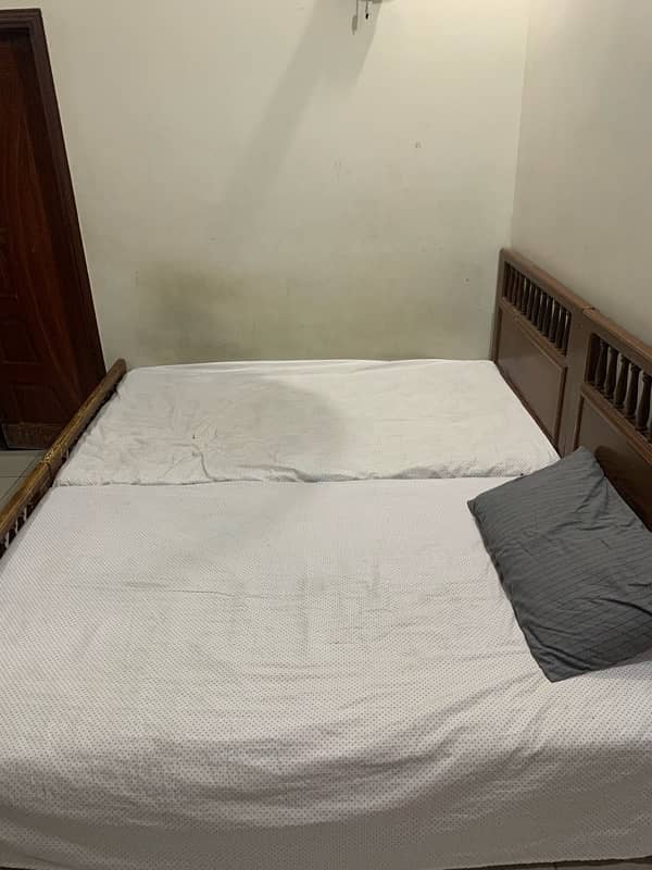 Two single bed with mattress 1