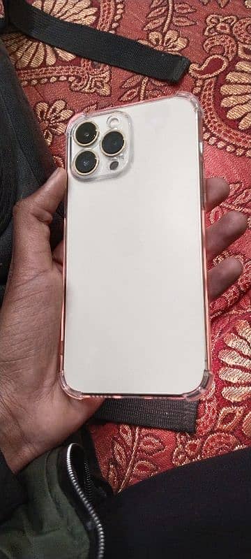 iphone 13 pro max jv 128gb  10 by 10 lush condition 4