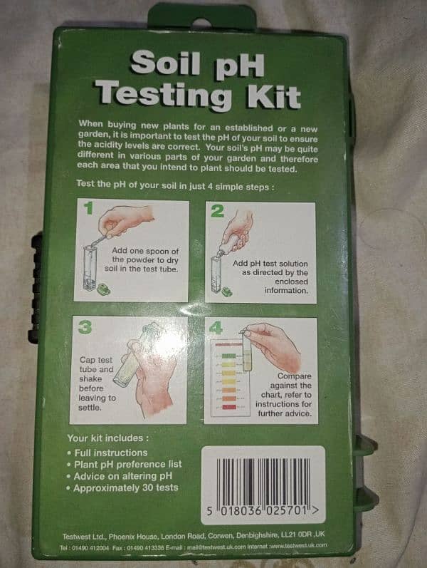 soil pH testing kit 2