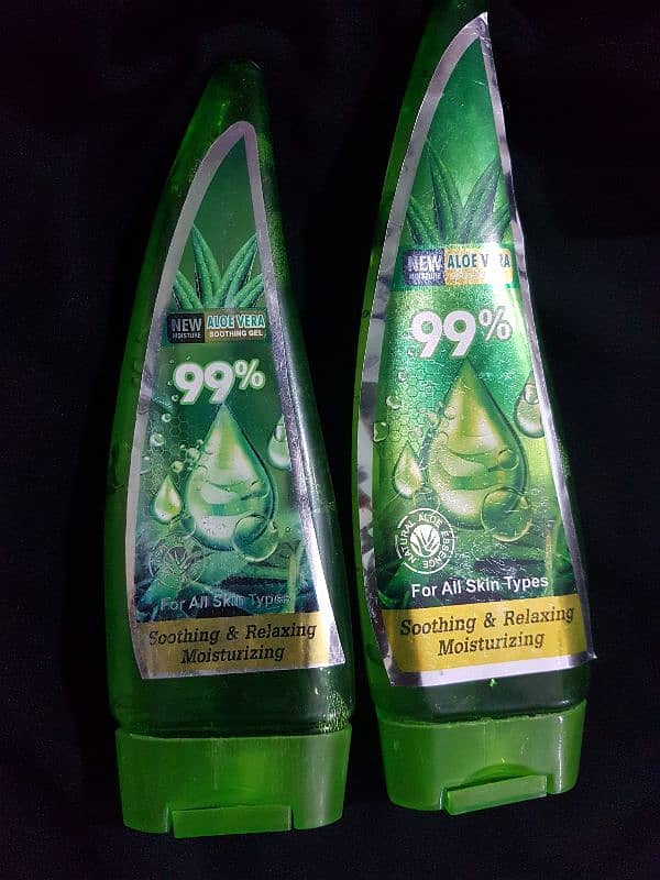 Alovera Gel soothing gel  2 botels 500 rupees 4