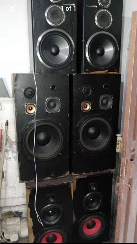 Mix speakers woofer 1