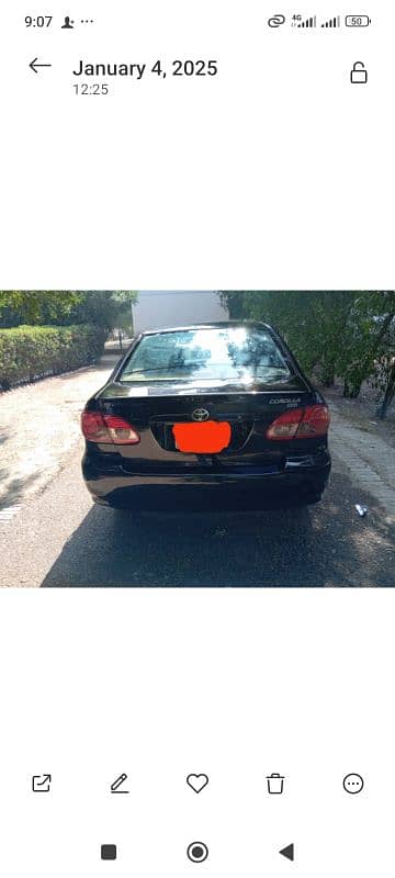 Toyota Corolla XLI 2007 4