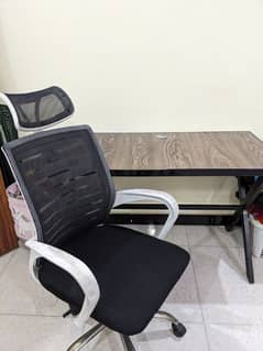 Office Table and Chair for sale