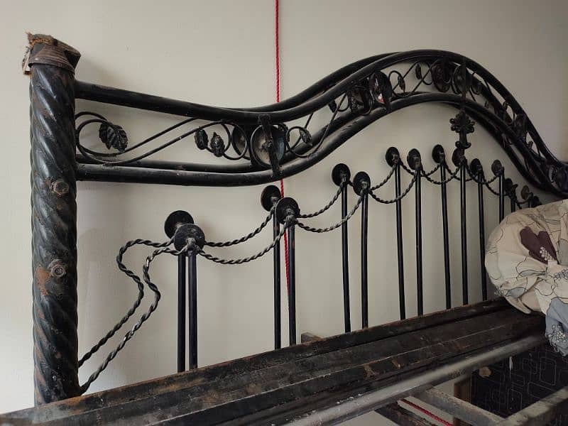 iron bed full size 3