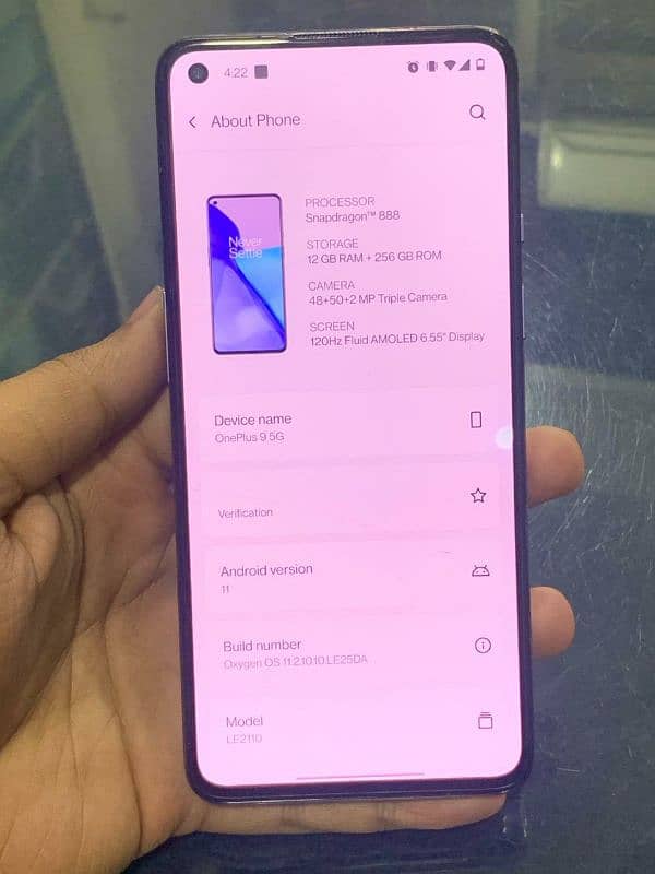 OnePlus 9 5g (12gb ram + 256gbrom) 3