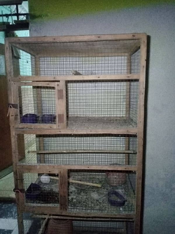 wooden & iron cages for australian parrots 2