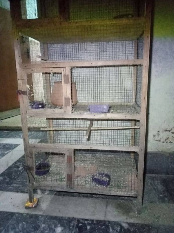 wooden & iron cages for australian parrots 3