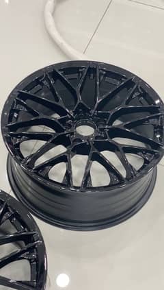 18'' inch + YOKOHAMA ADVAN DB 245/45/18 CIVIC X rims+tyres for sale.