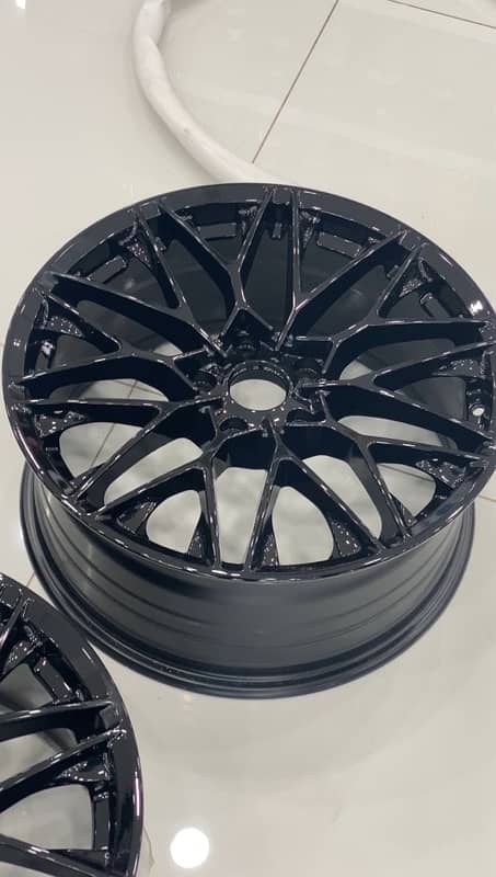 18'' inch + YOKOHAMA ADVAN DB 245/45/18 CIVIC X rims+tyres for sale. 0