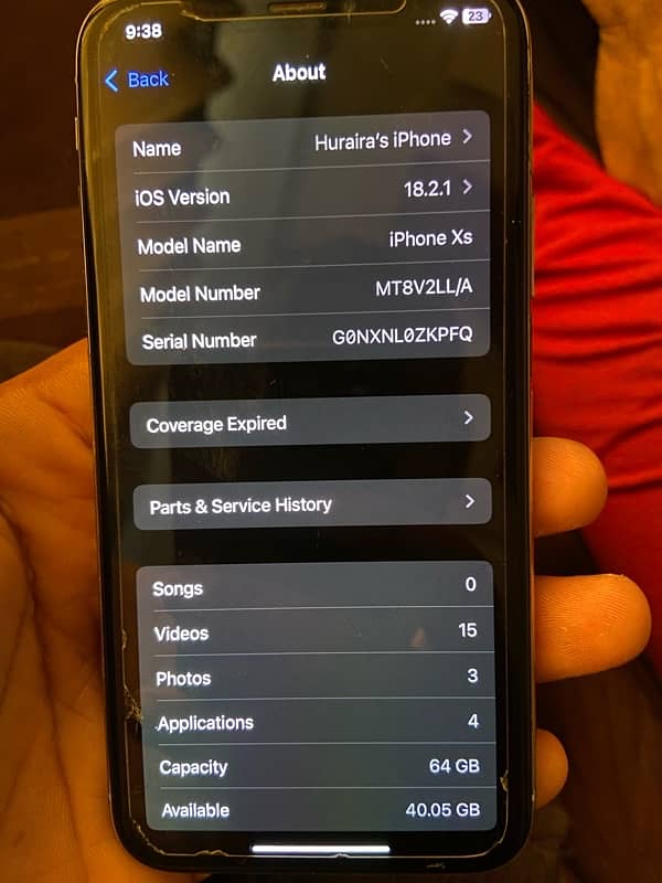 IPHONE XS 64gb non PTA Fctory unlock  Face ID working 3