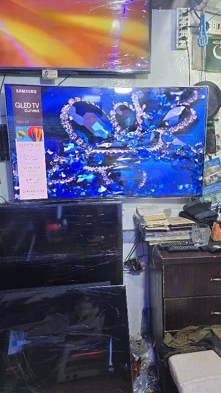 55 INCH SAMSUNG QLED TV SMART WIFI 2160 3840 5