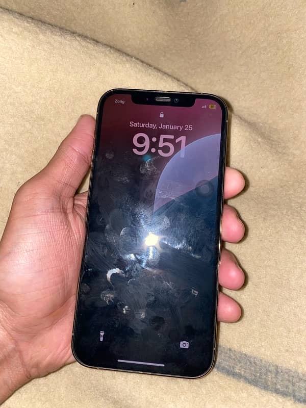 Iphone 12 Pro HK (Golden) 256Gb Pta Approved 1