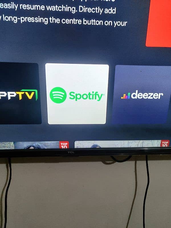 TCL led smart android tv 1